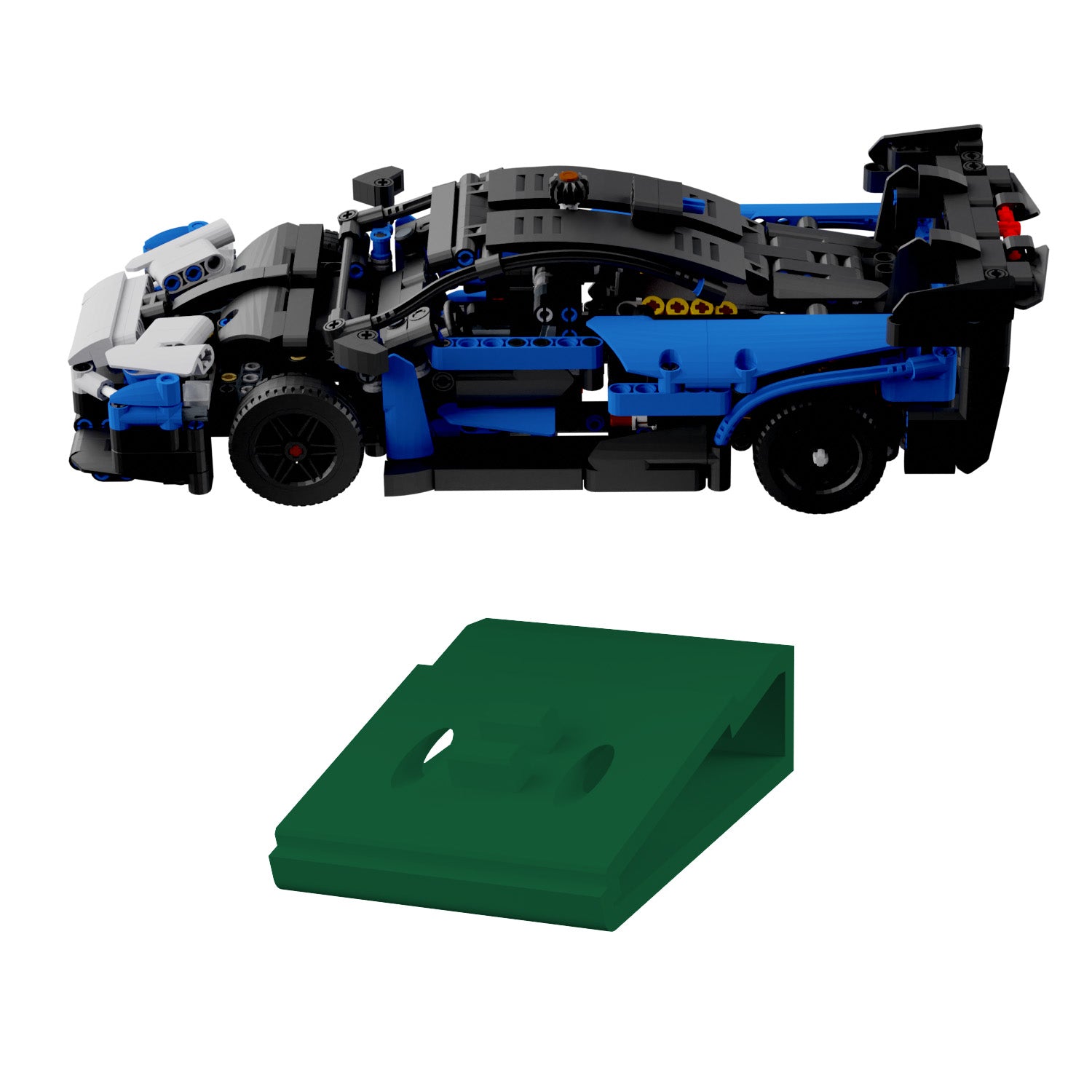 Wandhalterung kompatibel mit LEGO Technik 42123 McLaren Senna GTR