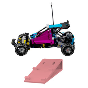 Wandhalterung kompatibel mit LEGO Technik 42124 Off-Road Buggy Display