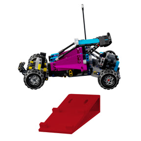 Wandhalterung kompatibel mit LEGO Technik 42124 Off-Road Buggy Display