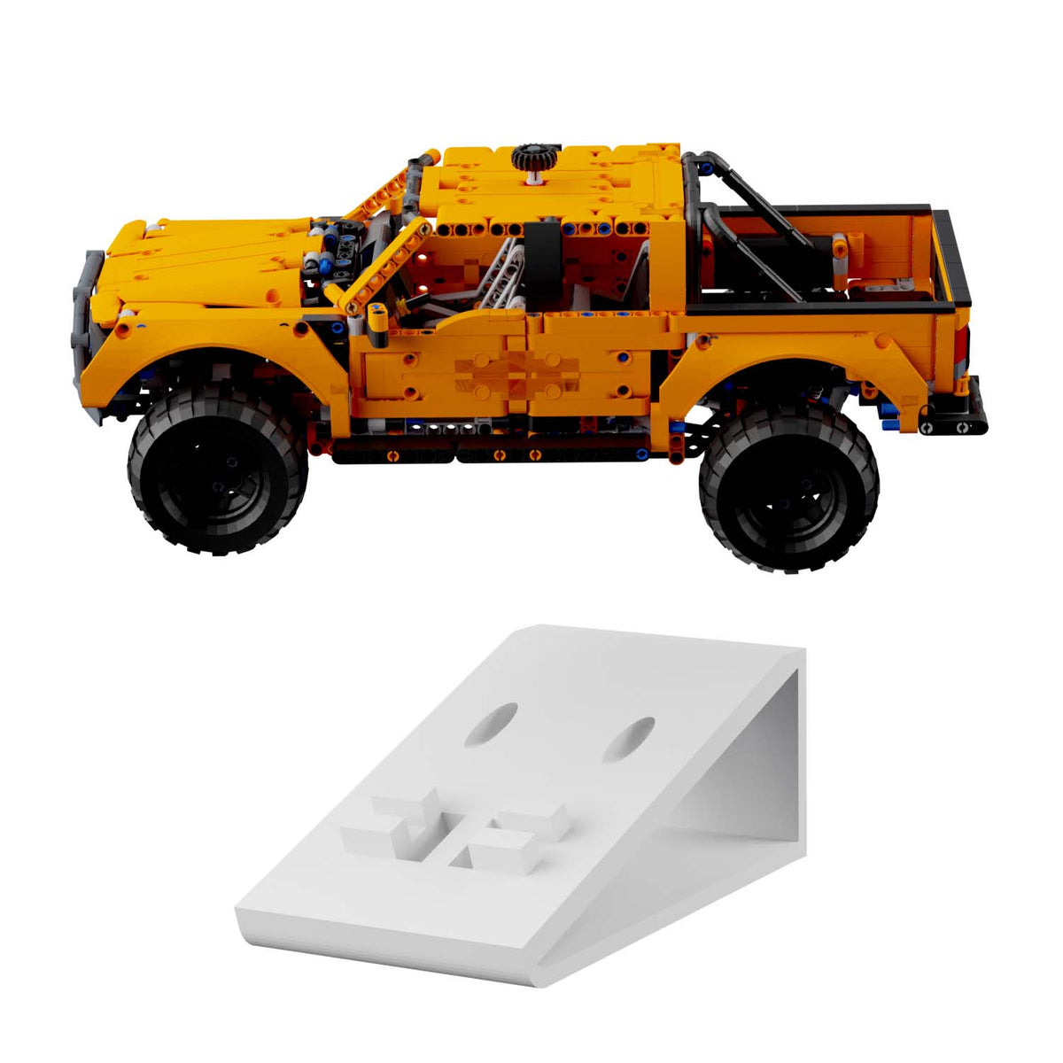 Wandhalterung kompatibel mit LEGO Technik 42126 Ford F-150 Raptor Kipp