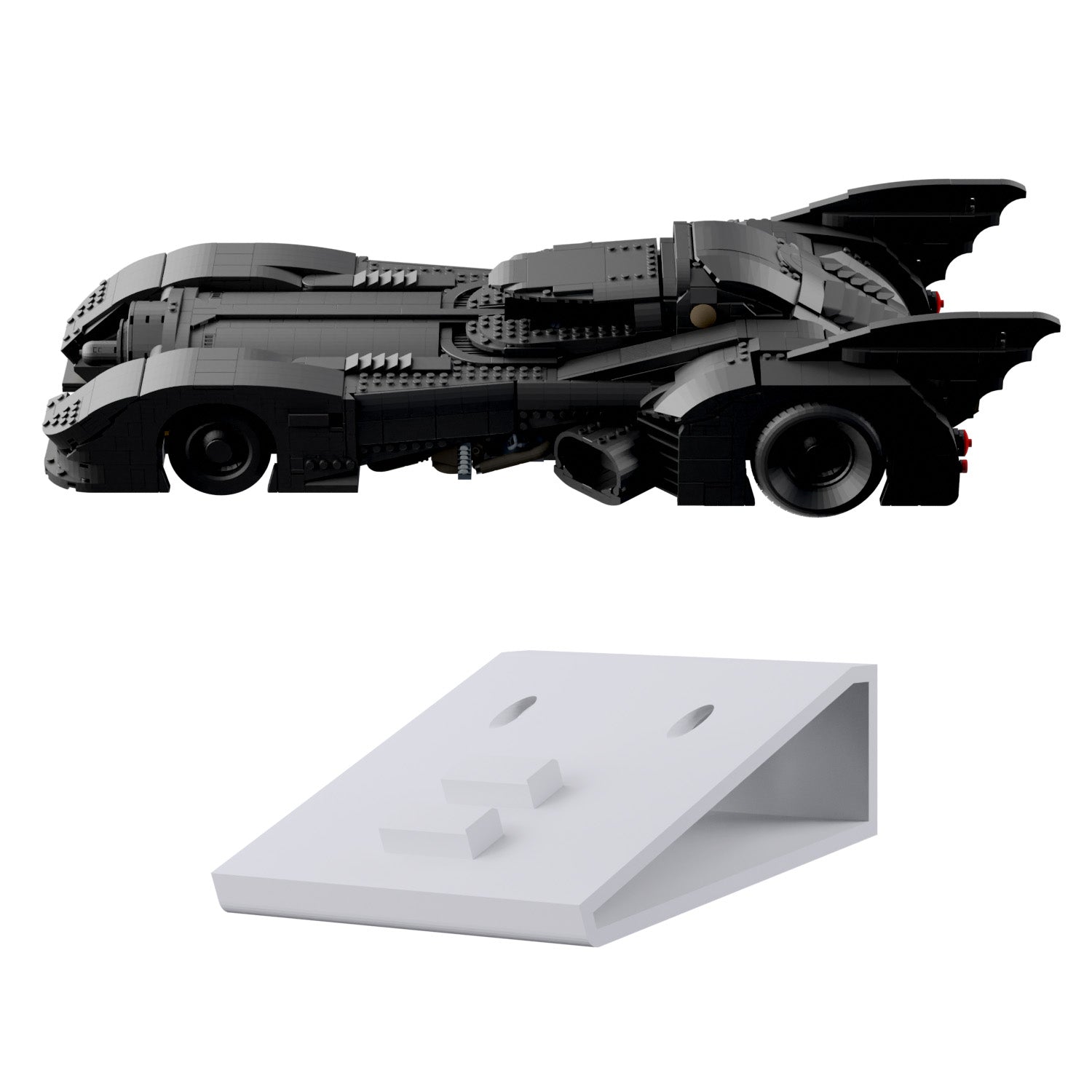 Wandhalterung kompatibel mit LEGO DC Super Heroes 76139 Batmobile