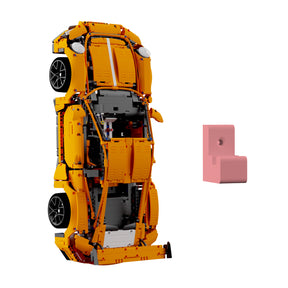 Wandhalterung kompatibel mit Lego Technik 42056 Porsche 911 GT3 RS