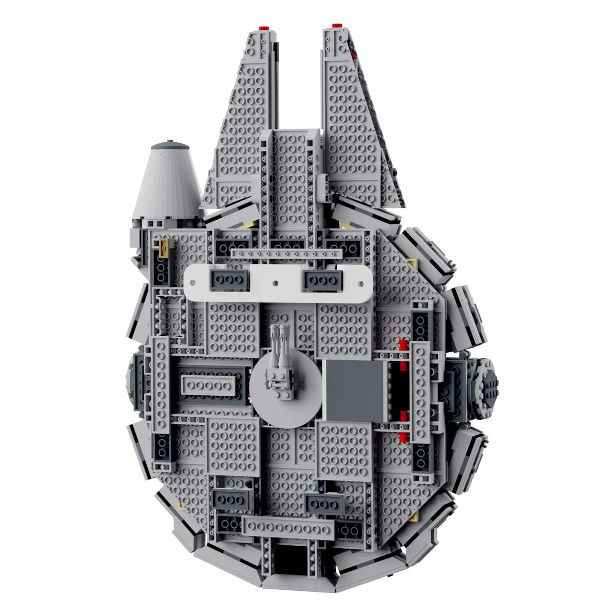 Wandhalterung kompatibel mit LEGO 75105 Star Wars Millennium Falcon