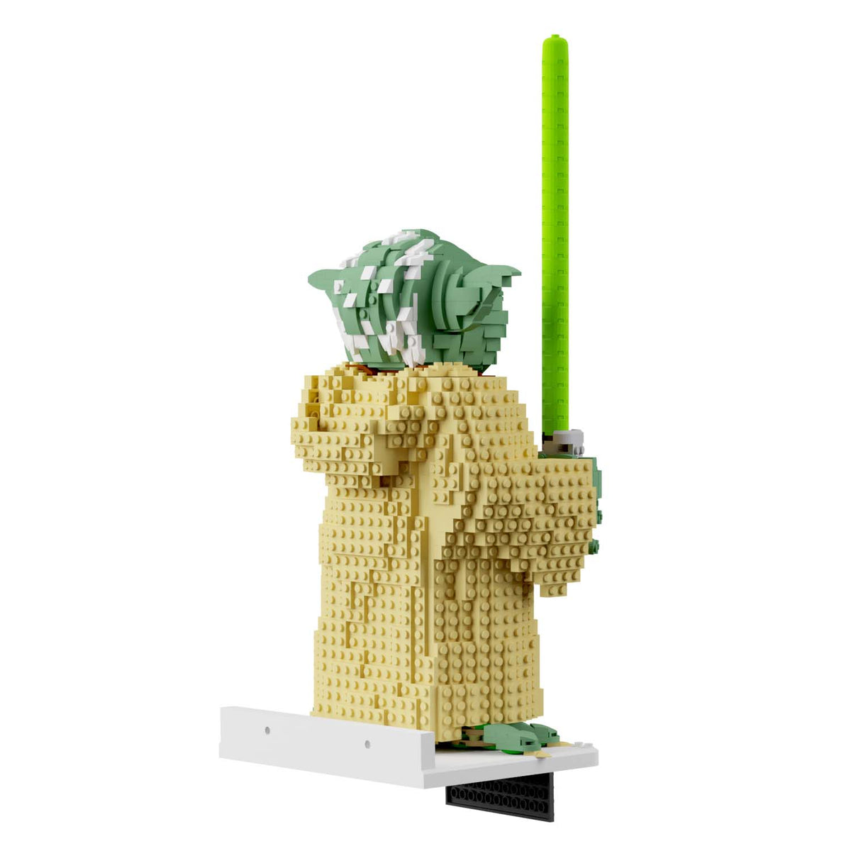 Wandhalterung kompatibel mit LEGO Star Wars 75255 Yoda Figur Display